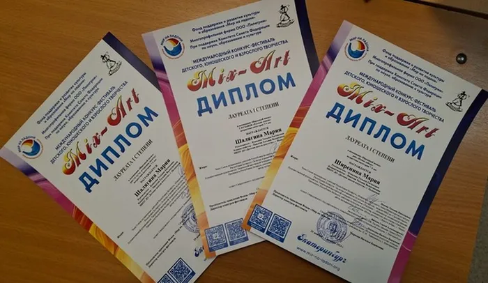 VII Международный конкурс-фестиваль детского, юношеского и взрослого творчества "Mix-Art".