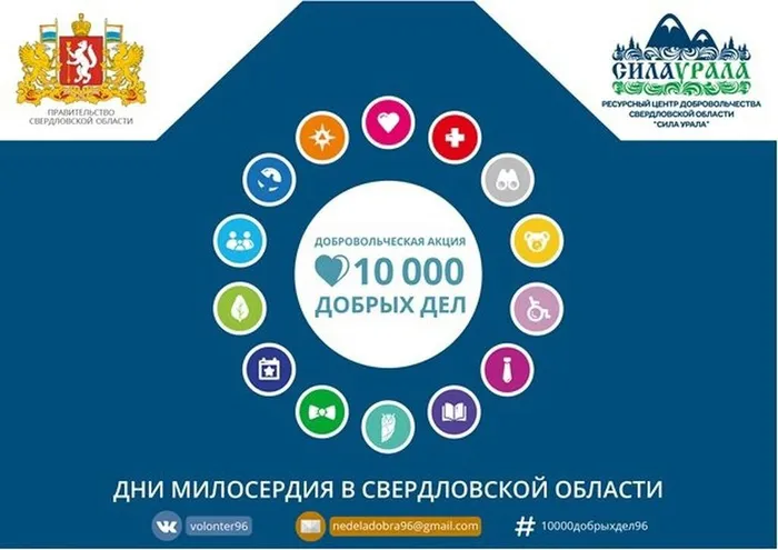 областная добровольческая акция «10 000 добрых дел в один день»