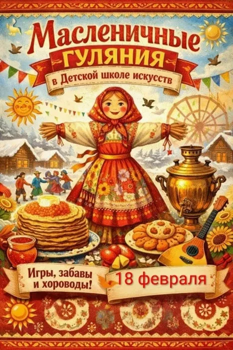 Концерт Весёлая Масленица 2026г.