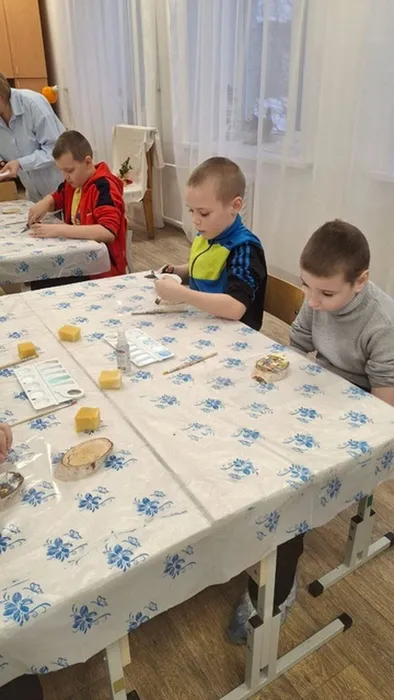 Творческий мастер - класс для воспитанников из ГБОУ СО "Полевская школа"