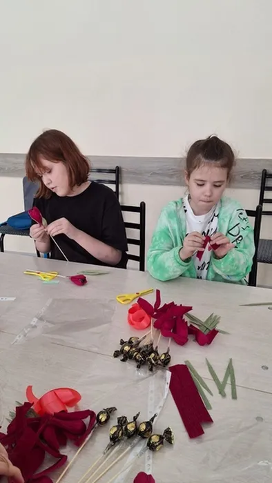 мастер-класс "Свит дизайн. Букет для мамы"