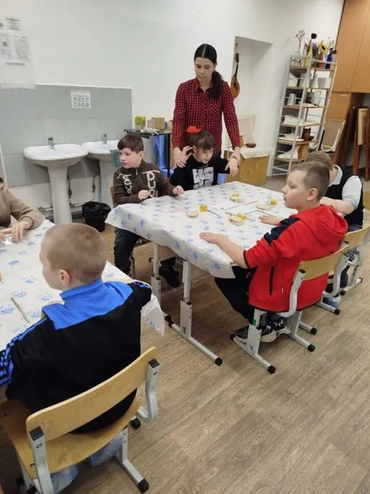 Творческий мастер - класс для воспитанников из ГБОУ СО "Полевская школа"