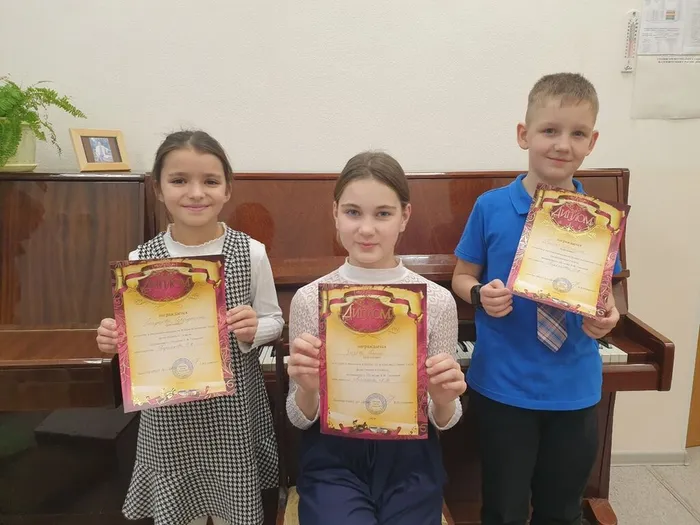 Учащиеся Детской школы искусств