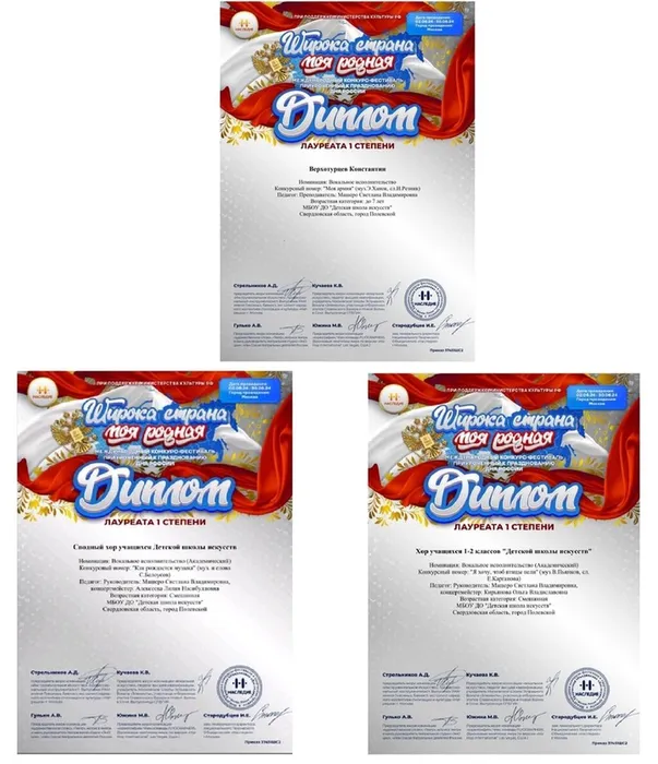 Учащиеся Детской школы искусств