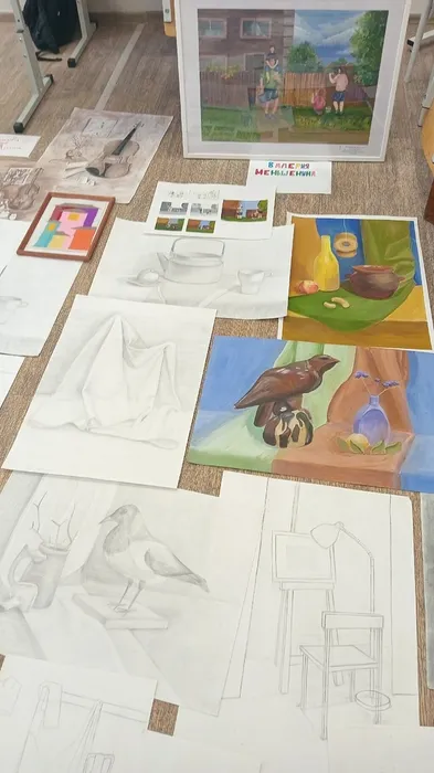 Просмотры на художественном отделении Детской школы искусств