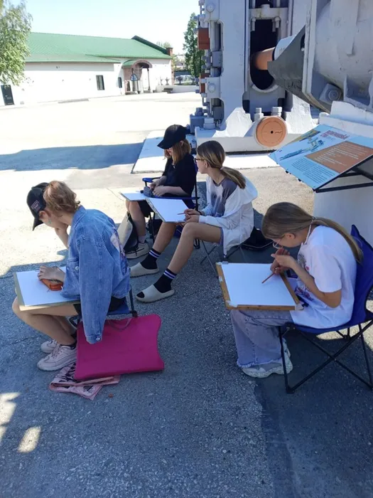 Пленэр в "Северской Домне"