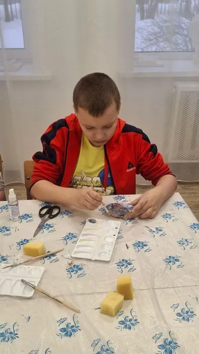 Творческий мастер - класс для воспитанников из ГБОУ СО "Полевская школа"