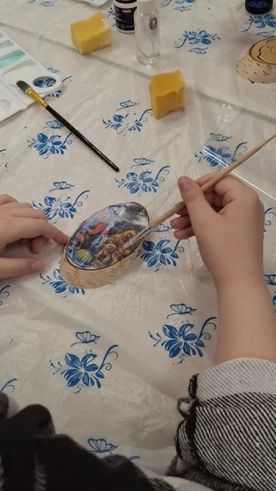 Творческий мастер - класс для воспитанников из ГБОУ СО "Полевская школа"