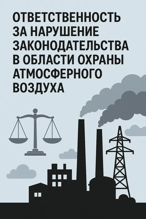 Ответственность за нарушение законодательства в области охраны атмосферного воздуха