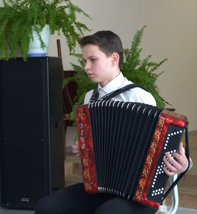 Учащиеся музыкального отделения школы